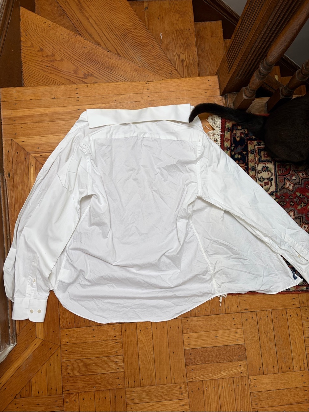 Suitsupply White Men's Dress Shirt - Long Sleeve Button-Up